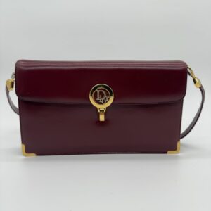 Christian Dior classic bordeaux twist lock